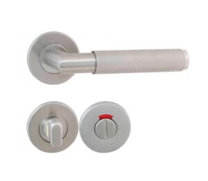 Elements deurkruk + toiletset RVS