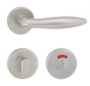 Jockey deurkruk + toiletset RVS