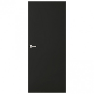 Fertig Schwarz afgelakte stompe binnendeur