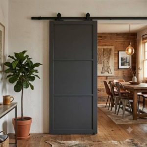 Schuifdeur Nero Legno Livorno sfeer