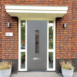 Austria voordeur St Moritz HR++ blank glas sfeerbeeld