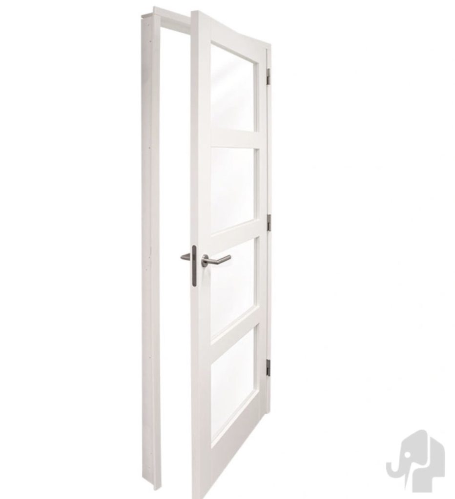 Binnendeur inclusief kozijn en glas