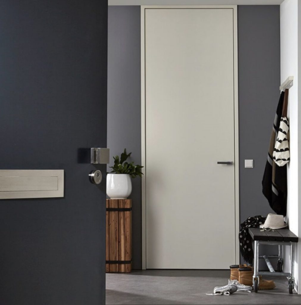 Boarddeur kamerhoog wit
