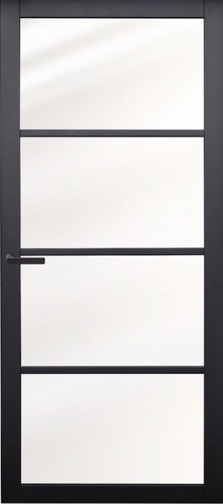 Zwarte binnendeur Nero Legno Chiari