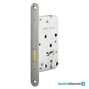 Mechanisch kastslot (incl 2 sleutels) RVS 1256