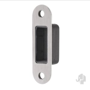 Magneet vrij-bezetslot 1264 RVS Voorplaat