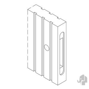 Binnendeur Roble Legno Rayas