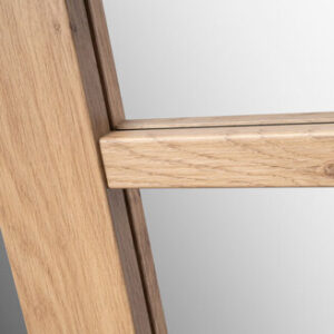 licht eiken glaslat
