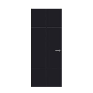 Svedex front fr563 zwart binnendeur