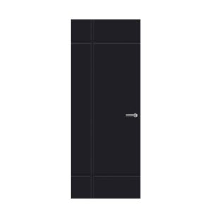 svedex front fr564 zwart binnendeur