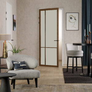 svedex nova design ndb903 donker eiken met satijn glas