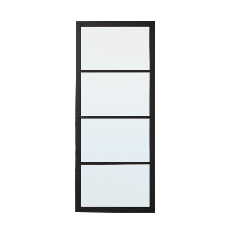 skantrae ssl 4004 nevel glas zwarte binnendeur