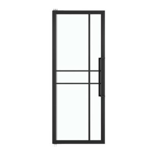 Stalen taatsdeur 6 vaks – Helder glas