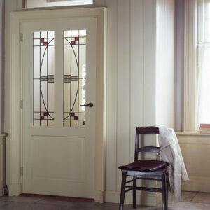binnendeur glas in lood