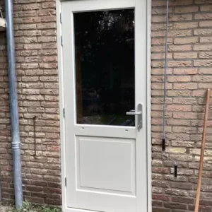 houten achterdeur
