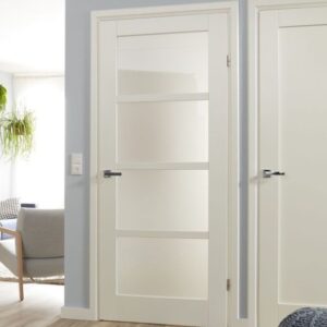 stompe binnendeuren met glas