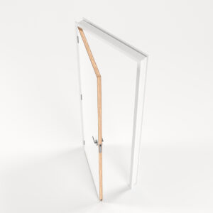 Skantrae DKS 280 Geluidswerend (Kozijnmaat 56 x 90 mm) bovenzicht