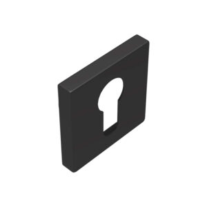 Cilinderrozet Squared regular ZWART