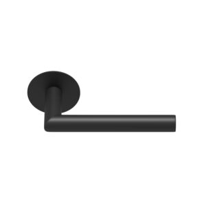 Deurkruk Orbit 19 flat ZWART