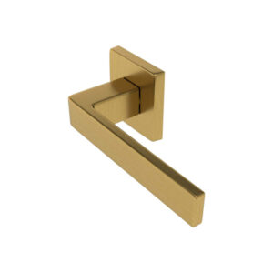 Deurkruk Quadrate 28 regular MESSING