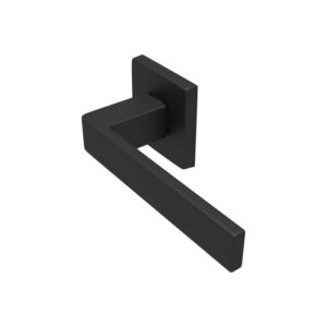 Deurkruk Quadrate 28 regular ZWART