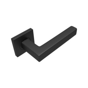 Deurkruk Squared 16 regular ZWART