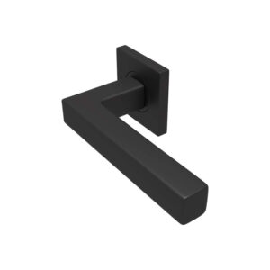 Deurkruk Squared 16 regular ZWART