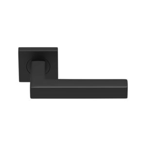 Deurkruk Squared 16 regular ZWART
