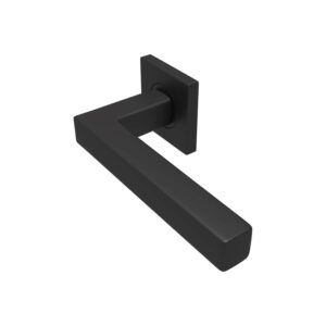 Deurkruk Squared 20 regular ZWART