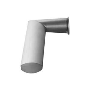 Deurkruk Plano MAT CHROOM