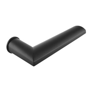 Deurkruk Plano MAT ZWART