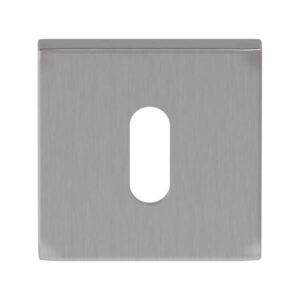 Sleutelrozet Quadrate regular RVS