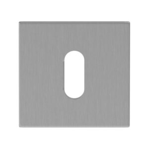 Sleutelrozet Squared flat RVS