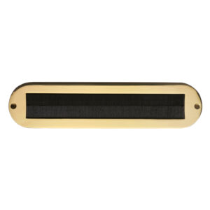 Tochtborstel Sutherland MESSING