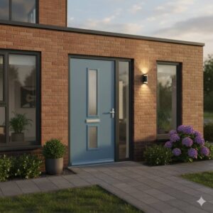 Vlakke Tricomfort voordeur WK3005 sfeer