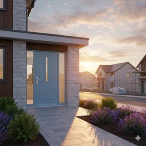 Vlakke Tricomfort voordeur WK3041 sfeer