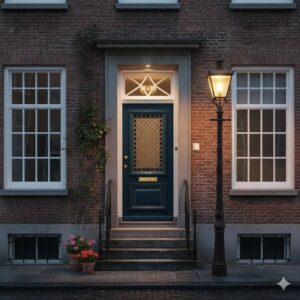 Weekamp voordeur WK1115 Klassiek sfeer