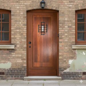 Weekamp voordeur WK1391-6 Jaren 30 sfeer