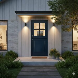 Weekamp voordeur WK2134 Landelijk sfeer