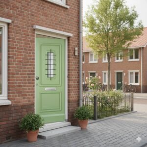 Weekamp voordeur WK1147 Klassiek sfeer