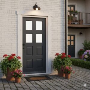 Weekamp voordeur WK1232 Tijdloos sfeer