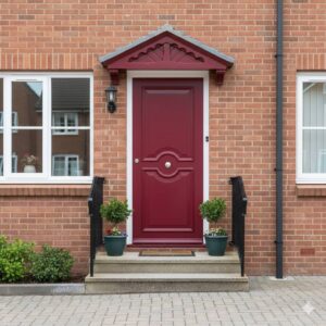 Weekamp voordeur WK1271 Klassiek sfeer