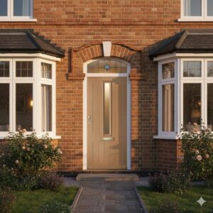 Weekamp voordeur WK1312 Jaren 30 sfeer