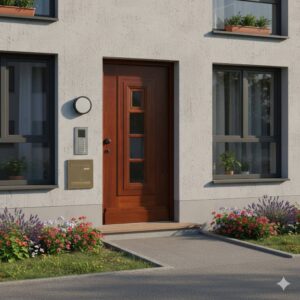 Weekamp voordeur WK1382-1 Jaren 30 sfeer 2
