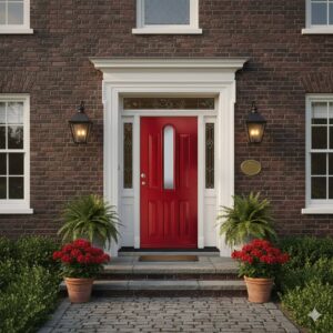 Weekamp voordeur WK1423 Klassiek sfeer