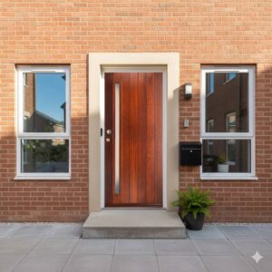 Weekamp voordeur WK1555 Landelijk sfeer