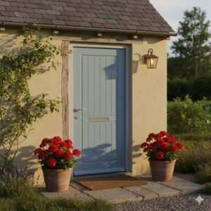 Weekamp voordeur WK1712 Landelijk sfeer