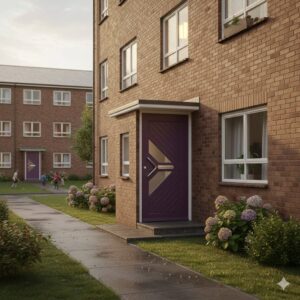 Weekamp voordeur WK1831 Tijdloos sfeer