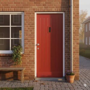 Weekamp voordeur WK1931 Modern sfeer