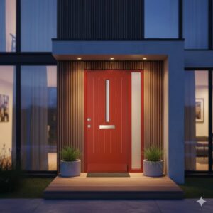 Weekamp voordeur WK1932 Modern sfeer